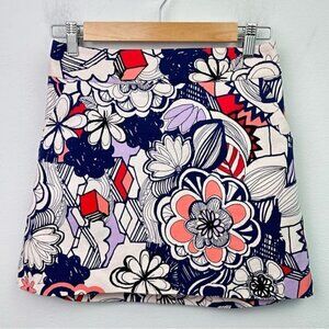 Express Floral A-line Mini Skirt Size 2